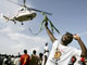 Supporters de Faure Gnassingbé à Tsevie.(Photo: AFP)