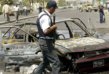 Quatre attentats suicide ont été perpétrés ce matin en Irak. Au cours des deux dernières semaines les attentats ont fait près de 400 morts dans le pays.(Photo : AFP)