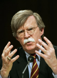 Le Sénat américain ne se prononce pas sur la nomination de John Bolton (Photo), soutenue par le président Bush, au poste de l'ambassadeur des Etats-Unis à l'ONU.(Photo : AFP)