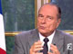 Le président français Jacques Chirac confirme son oui à la Constitution.(Photo: AFP)