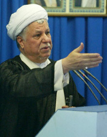 L'ancien président de la République islamique d'Iran de 1989 à 1997, Ali Akbar Hachémi Rafsandjani brigue un autre mandat présidentiel.(Photo : AFP)