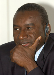 Sidiki Kaba, le président de la FIDH, a annoncé sa décision de rejoindre le collectif des «<EM>amis d'Idy</EM>».(Photo : AFP)