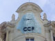 Siège du CCF, à Paris. La banque AIF y est domiciliée.(Photo: AFP)