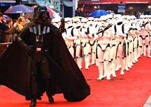 Première du film <i>La Guerre des étoiles-épisode III: La Revanche des Sith</i>, le 16 mai 2005 à Londres.(Photo: AFP)