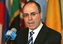 Sylvan Shalom, ministre israélien des Affaires étrangères.(Photo: AFP)