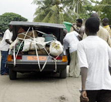 Selon le HCR, quelque 11 000 Togolais ont fui, essentiellement en direction du Bénin.(Photo : AFP)