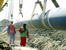 Avec ce nouvel oléoduc, l'approvisionnement des pays occidentaux s'enrichit, se sécurise.(Photo : AFP)