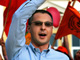 Le chef du Parti socialiste bulgare, Serguei Stanichev, vainqueur des élections. 

		(Photo: AFP)