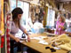 Des ouvrières de l'entreprise 'Blanchet-Peluches', dernière entreprise de fabrication artisanale de peluches en France.(Photo : AFP)
