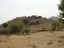 Les monts Nuba, situés géographiquement en plein centre du Soudan, sont tiraillés et disputés entre Nord et Sud.(Photo : Laurent Correau/RFI)