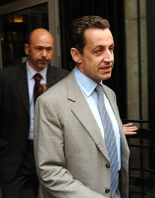 Pour lutter contre l’immigration irrégulière, le ministre français de l’Intérieur Nicolas Sarkozy propose une augmentation de reconduites à la frontière.(Photo : AFP)