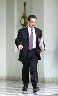Nicolas Sarkozy retrouve le ministère de l'Intérieur.(Photo : AFP)