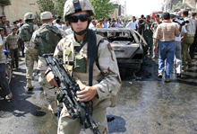 L’insécurité règne de plus en plus en Irak. Les diplomates en poste à Bagdad semblent être devenus les nouvelles cibles privilégiées de la guérilla irakienne.(Photo : AFP)