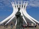 La cathédrale de Brasilia, la capitale futuriste du Brésil. 

		(Photo : Catherine Monnet/RFI)