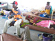 Malades hospitalisés au centre médical de Pissy.(Photo: Alpha Barry/RFI)