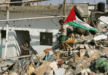Les cinq années d'Intifada ont asphyxié l'économie de la bande de Gaza.(Photo: AFP)