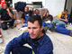 Treize ouvriers polonais des Chantiers de l'Atlantique à Saint-Nazaire, ont entamé une grève de la faim pour réclamer le paiement de leurs salaires.(Photo : AFP)