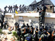 Les soldats israéliens investissent la colonie de Homesh.(Photo: AFP)
