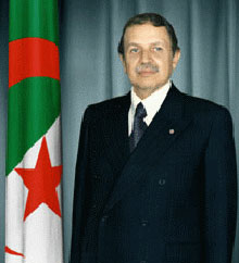 Portrait officiel du président algérien Abdelaziz Bouteflika.(Photo: présidence de la République algérienne)