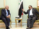 Le Premier ministre jordanien, Adnane Badrane (à g.) et le vice-président irakien Adel Abdul Mehdi.(Photo: AFP)