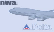 Les compagnies aériennes américaines Delta Airlines et Northwest passent sous la protection de la loi sur les faillites.DR