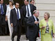 Les ministres sortent du conseil du 7 septembre 2005.(Photo: AFP)