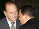 Hugo Chavez et Jacques Chirac, le 19 octobre à Paris.(Photo: AFP)