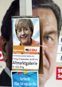 Le résultat du vote des électeurs de Dresde est décisif pour connaître le nom du prochain chancelier allemand.(Photo : AFP)