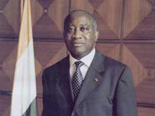 Le président ivoirien Laurent Gbagbo.DR