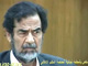 Saddam Hussein face à ses juges, le 13 juin dernier.(Photo: AFP)