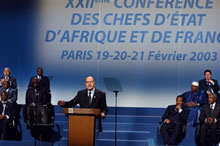 Le précédent sommet s'était tenu à Paris en 2003.(Photo: AFP)