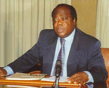 Le gouverneur de la Banque centrale des Etats de l'Afrique de l'ouest, Charles Konan Banny a été nommé Premier ministre de Côte d'Ivoire.(Photo: BCEAO)
