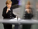 Angela Merkel devant le <i>Bundestag</i>.(Photo: AFP)