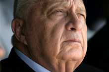 Ariel Sharon joue son avenir politique en fondant un nouveau parti.(Photo: AFP)