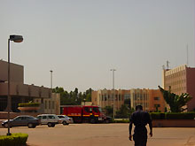 Le sommet Afrique-France se déroule au nouveau centre de conférences de Bamako.(Photo: Monique Mas/RFI)