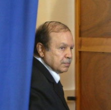 Le président algérien Abdelaziz Bouteflika, le 29 septembre 2005, à Alger.(Photo: AFP)