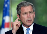 Le président Bush reconnaît avoir autorisé la NSA à espionner des conversations téléphoniques et électroniques dans le cadre de la lutte antiterroriste.(Photo : AFP)