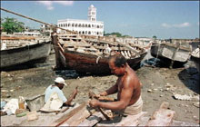 Le port de Moroni(Photo : AFP)