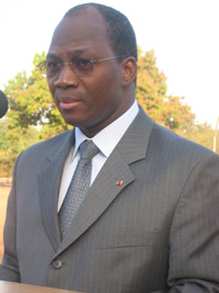 Le ministre burkinabè de la Sécurité, Djibril Bassolé, a annoncé la publication prochaine des résultats d'une enquête de commandement sur cette affaire.(Photo : Alpha Barry/RFI)
