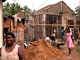 Travaux de reconstruction à Beruwala, au sud de Colombo.(Photo: Mouhssine Ennaimi/RFI)