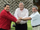 De gauche à droite : le Vénézuélien, Hugo Chavez, l'Argentin, Nestor Kirchner, et l'hôte du sommet le Brésilien, Lula da Silva. 

		(Photo : AFP)