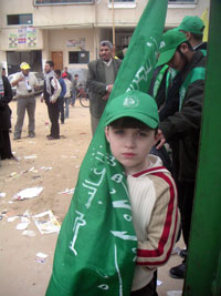 Plus de la moitié des sièges du Parlement ont été obtenus par le Hamas.(Photo : Manu Pochez/RFI)