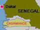Carte du Sénégal.(Carte : DR)