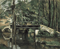 <em>Le Pont de Maincy, près de Melun</em>, Paul Cézanne 1879-1880.(Photo : RMN / Hervé Lewandowski )