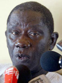 Le président guinéen Lansana Conté, malade depuis plusieurs années, a été évacué vers Genève (Suisse).(Photo : AFP)