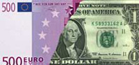L'euro a atteint, lundi 29 octobre 2007, un record historique face au dollar.(Photo, montage : MV/RFI)