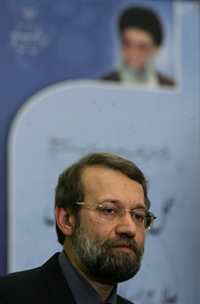 Ali Larijani,  secrétaire du Conseil suprême de la sécurité nationale d'Iran, a affirmé que les négociations seraient «&nbsp;<em>limitées à l'Irak&nbsp;</em>».(Photo : AFP)