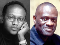 Abdourahman Waberi et Alain Mabanckou.DR