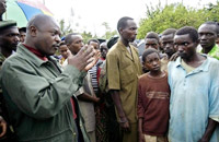 Le président burundais Pierre Nkurunziza a lancé un ultimatum à ceux qui détiennent illégalement des armes pour se faire enregistrer par l'administration jusqu'au 5 mai.(Photo : AFP)