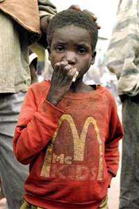 Maladie de la misère, le choléra semble s'être propagé à partir de Luanda.(Photo : AFP)